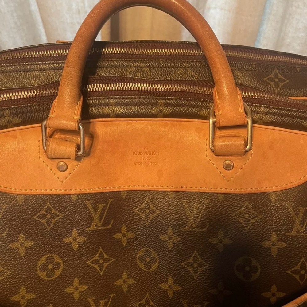 Louis Vuitton Brown Monogram Luggage with Vachetta Leather Trim - Picture 3 of 16